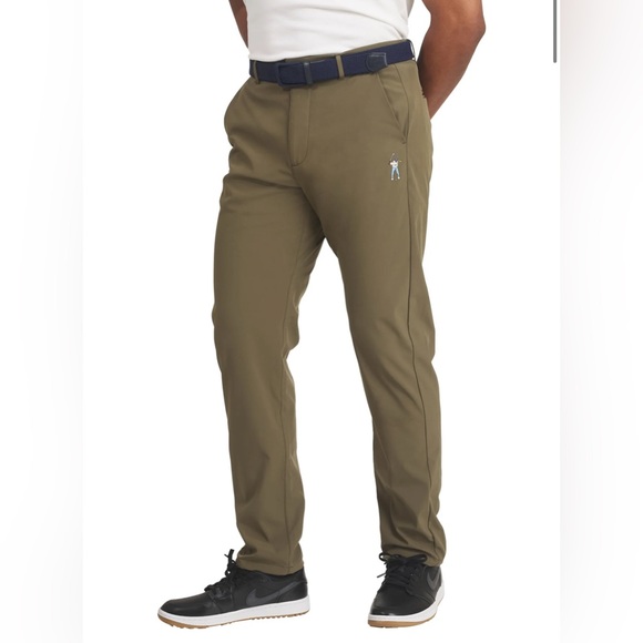 NWT Eastside Golf Men’s Thermal Tech Pant Olive green size 40 2XL‎ golf pants - Picture 1 of 14